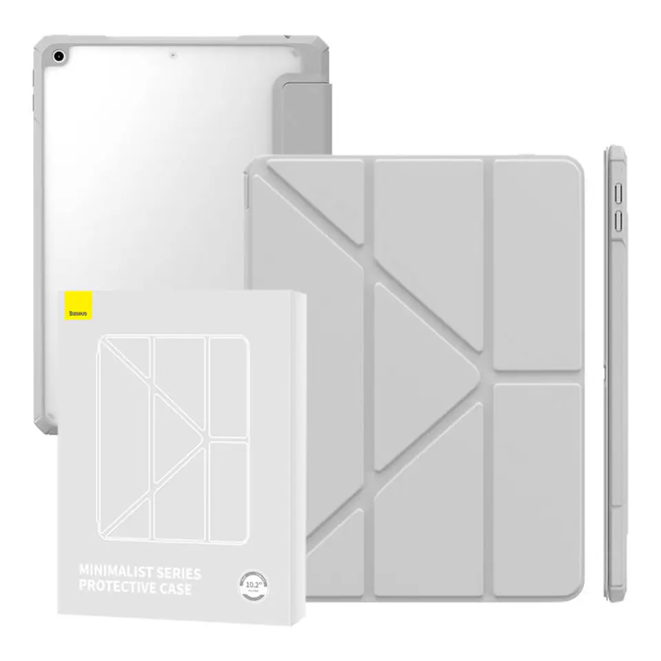 ⁨Etui ochronne do Ipad 10.2" Baseus Minimalist (szare)⁩ w sklepie Wasserman.eu