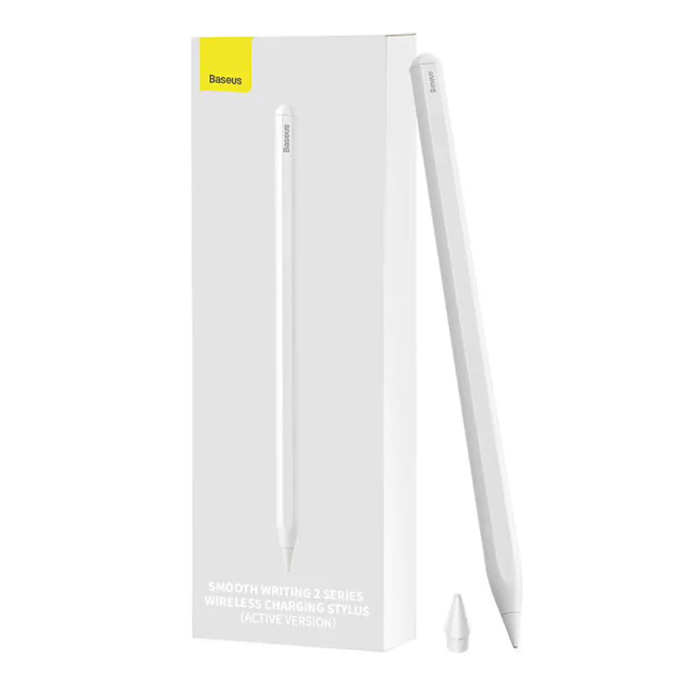⁨Aktywny rysik / stylus Baseus Smooth Writing 2 (biały)⁩ w sklepie Wasserman.eu