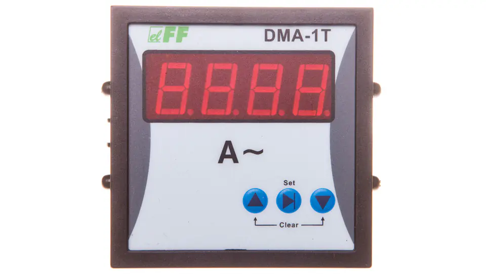 ⁨Wskaźnik natężenia prądu 1-fazowy cyfrowy tablicowy 1-9000A do pracy z przekładnikiem 5A DMA-1T⁩ w sklepie Wasserman.eu