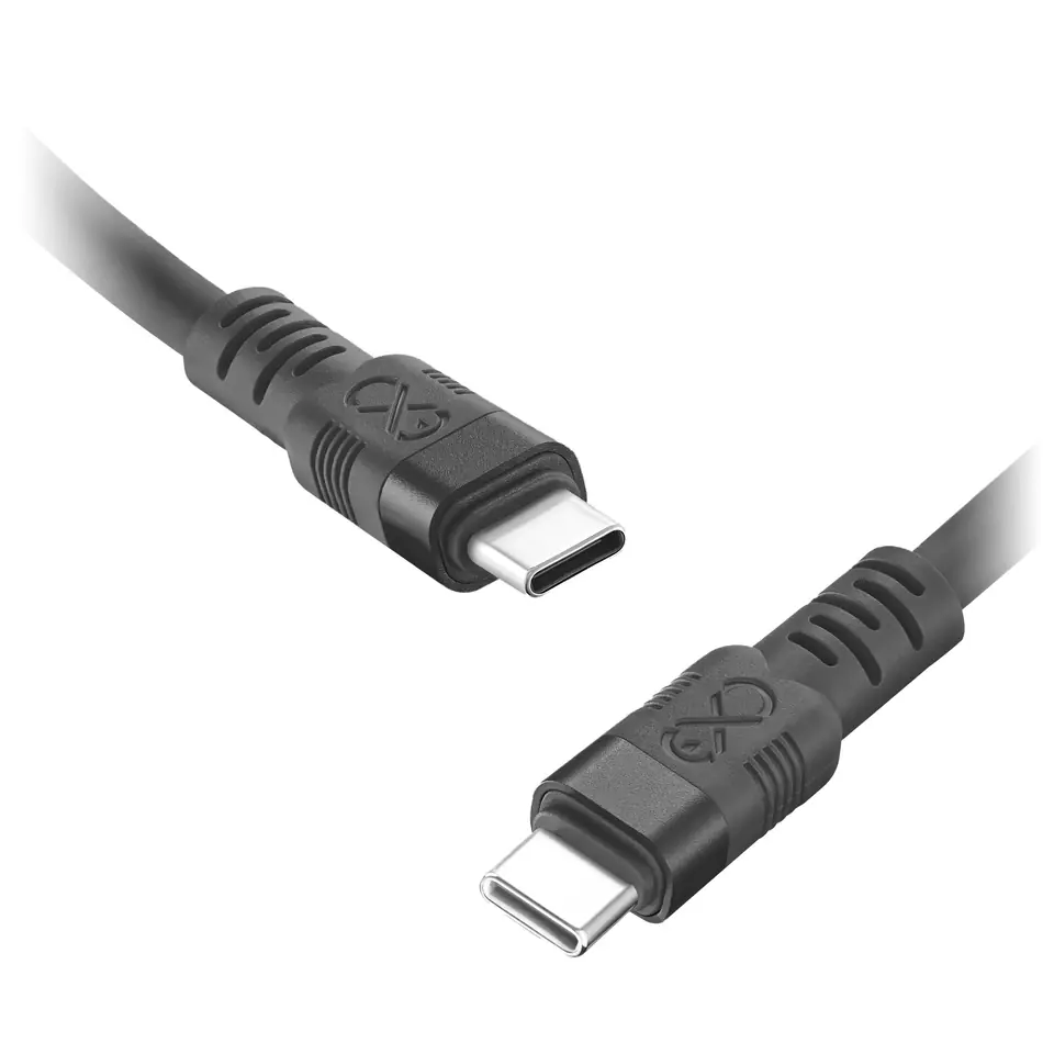 ⁨Kabel USB-C - USB-C eXc WHIPPY Pro, 0.9M, 100W, szybkie ładowanie, kolor mix pastelowy⁩ w sklepie Wasserman.eu