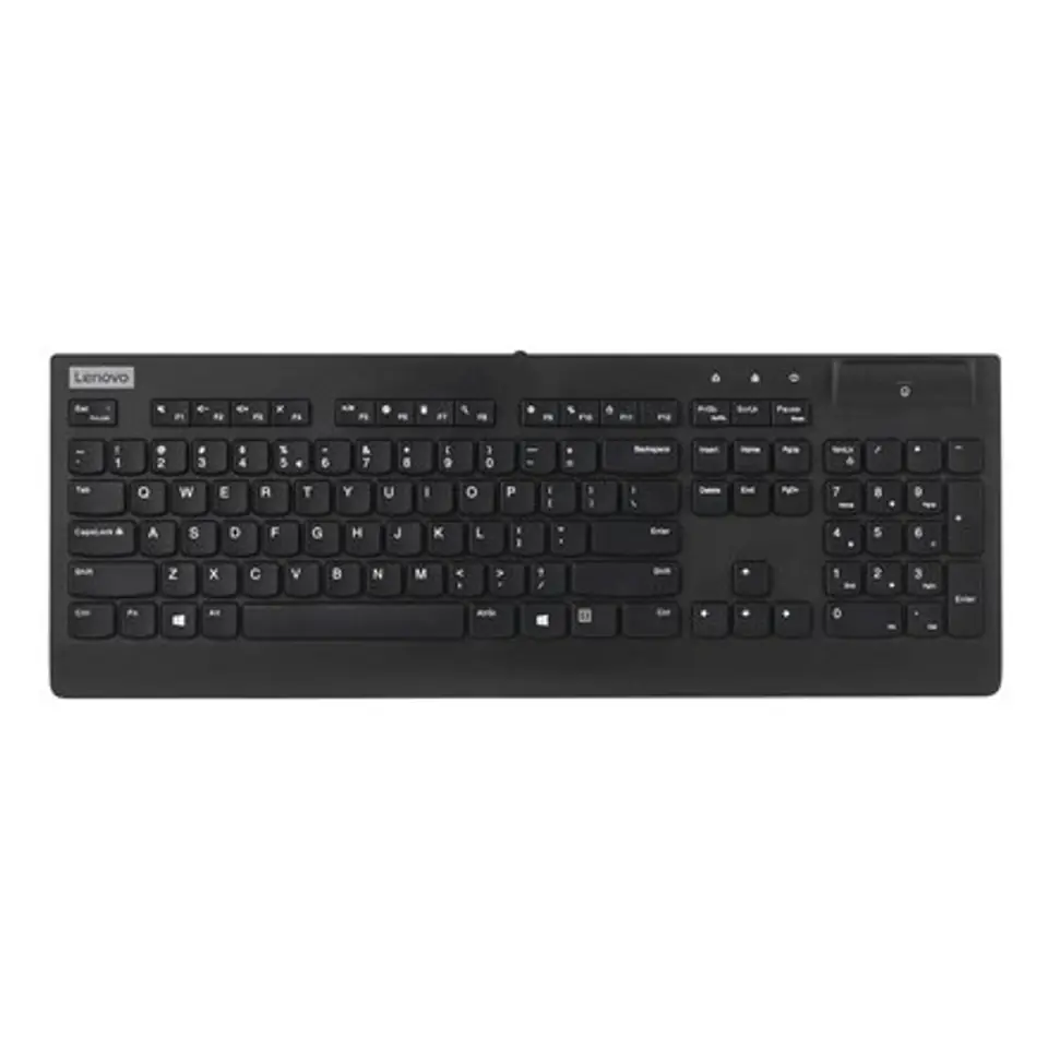 ⁨Lenovo | Keyboard II | Smartcard | Smartcard keyboard | Wired | US | m | Black | USB | 978 g⁩ w sklepie Wasserman.eu