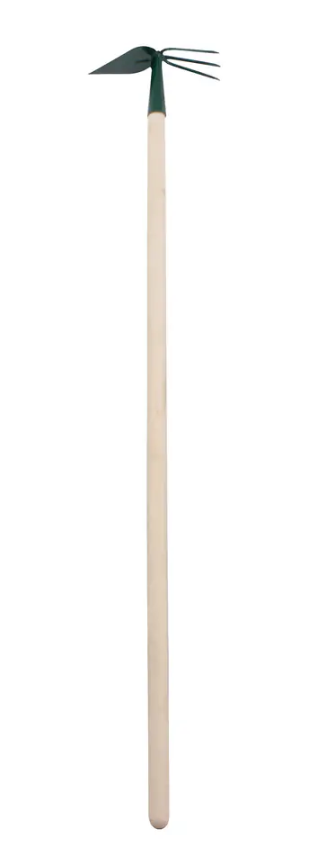 ⁨CORDIAL HOE WITH FORK WITH WOOD STEM LENGTH 110CM⁩ at Wasserman.eu