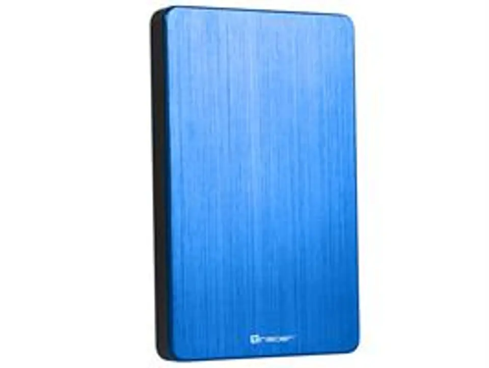 ⁨Obudowa HDD TRACER USB 3.0 HDD 2.5'' SATA 724 AL BLUE⁩ w sklepie Wasserman.eu