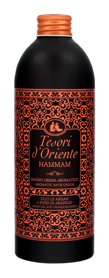 ⁨TESORI D`ORIENTE Kremowy Płyn do kąpieli Hammam - Olio Di Argan 500ml⁩ w sklepie Wasserman.eu