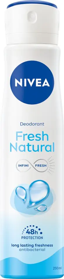 ⁨NIVEA DEO 250ml Spray damski FRESH NATURAL⁩ w sklepie Wasserman.eu