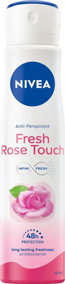 ⁨NIVEA DEO 250ml Spray damski FRESH ROSE TOUCH⁩ w sklepie Wasserman.eu