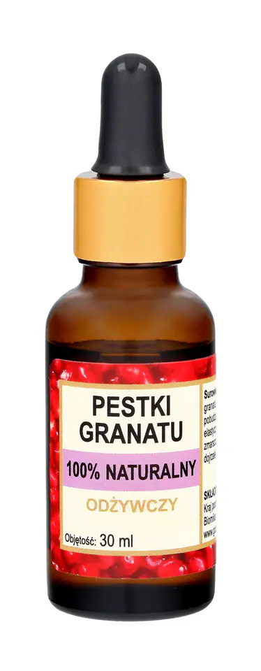 ⁨BIOMIKA 100% Naturalny Olejek z Pestek Granatu - odżywczy 30ml⁩ w sklepie Wasserman.eu