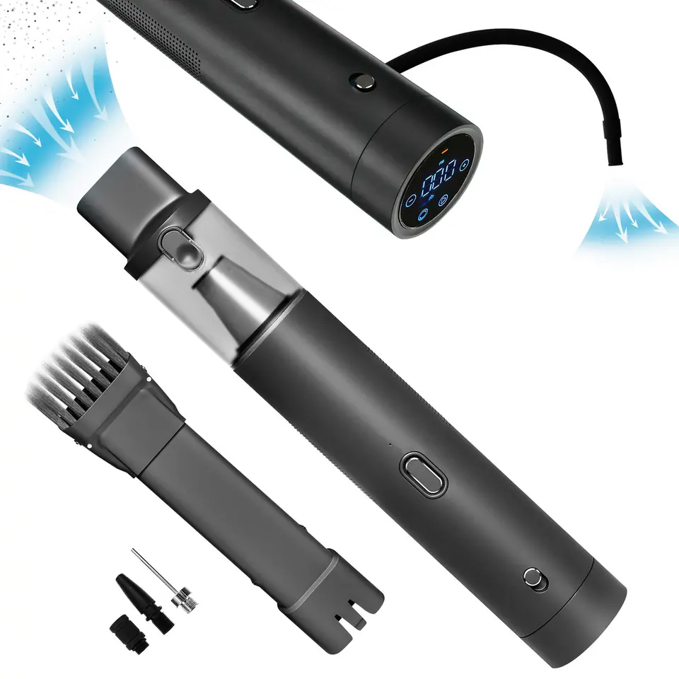EXTRALINK HANDHELD DUST COLLECTOR AND AIR COMPRESSOR 2IN1 w sklepie Wasserman.eu
