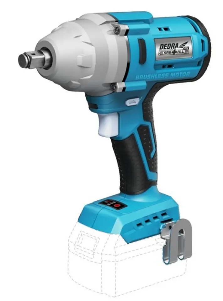 KLUCZ UDAROWY AKUMULATOROWY 1/2'' 18V 650NM 0*AH SAS+ w sklepie Wasserman.eu