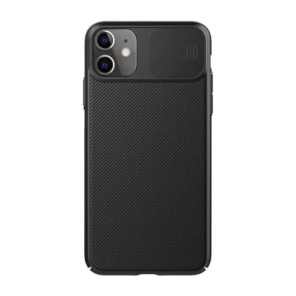 ⁨Etui Nillkin CamShield do iPhone 11 (czarne)⁩ w sklepie Wasserman.eu