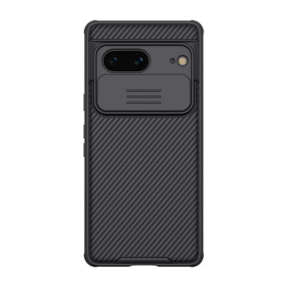 ⁨Etui Nillkin CamShield Pro do Google Pixel 7 (czarne)⁩ w sklepie Wasserman.eu
