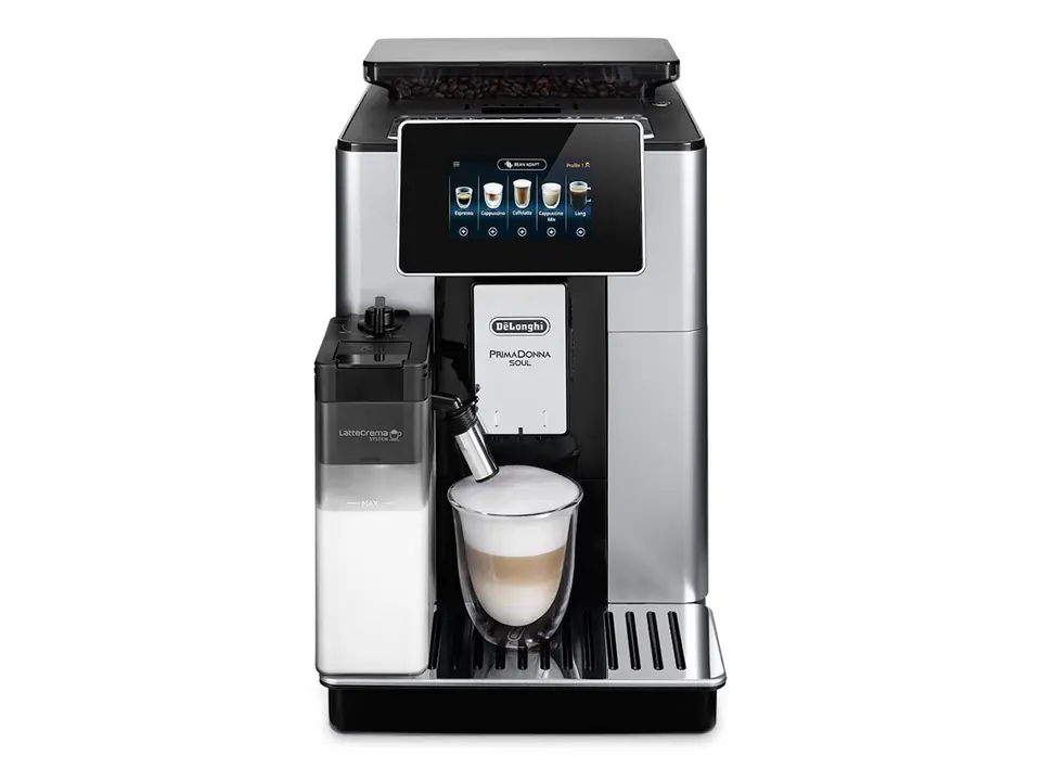 ⁨De’Longhi PrimaDonna ECAM610.55.SB Fully-auto Espresso machine 2.2 L Unpacked⁩ at Wasserman.eu