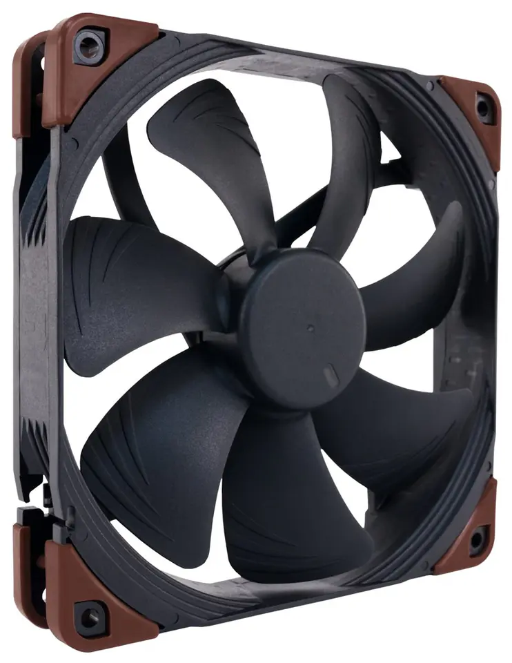 ⁨Noctua NF-A14 INDUSTRIALPPC-2000 IP67 PWM Computer case Fan 14 cm Black, Brown⁩ at Wasserman.eu