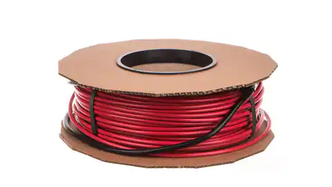⁨Kabel grzejny jednostronnie zasilany DEVIflex 18T/230V 18W/m 82m 140F1247⁩ w sklepie Wasserman.eu