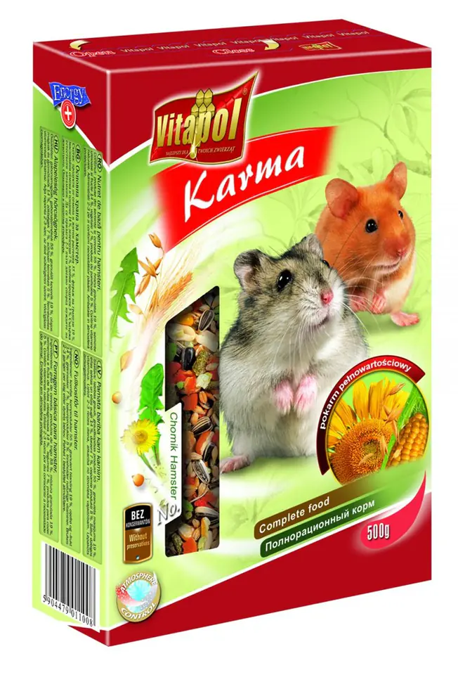 ⁨Vitapol zvp-1100 Hay 500 g Hamster⁩ at Wasserman.eu