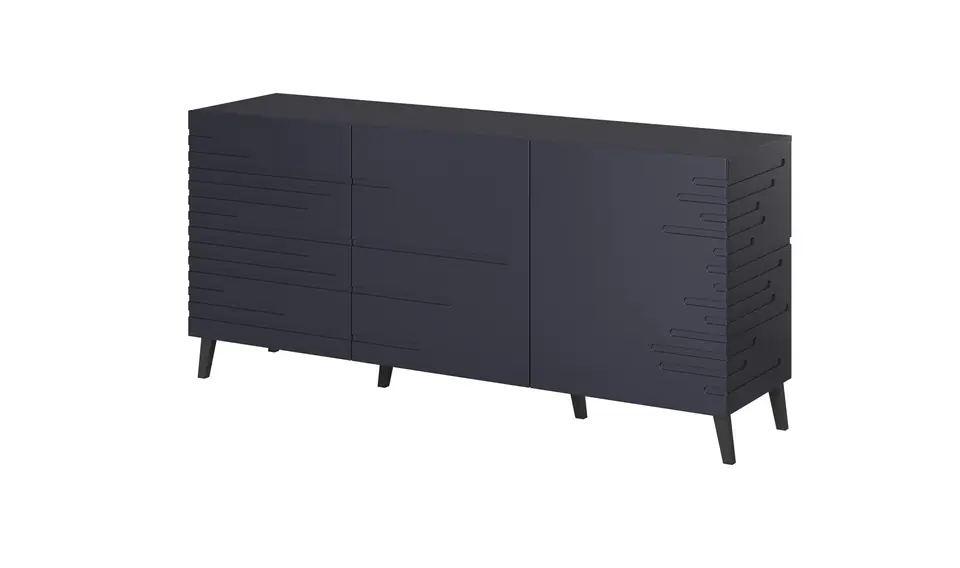 Komoda NOVA 155x40x72 granat mat w sklepie Wasserman.eu