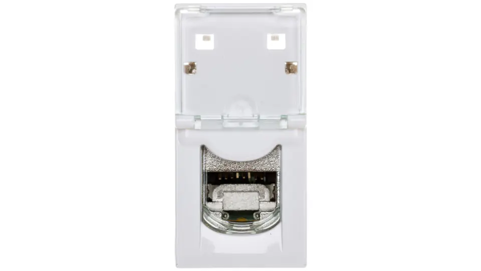 ⁨MOSAIC Computer socket RJ45 cat6a STP 1M white 076573⁩ at Wasserman.eu