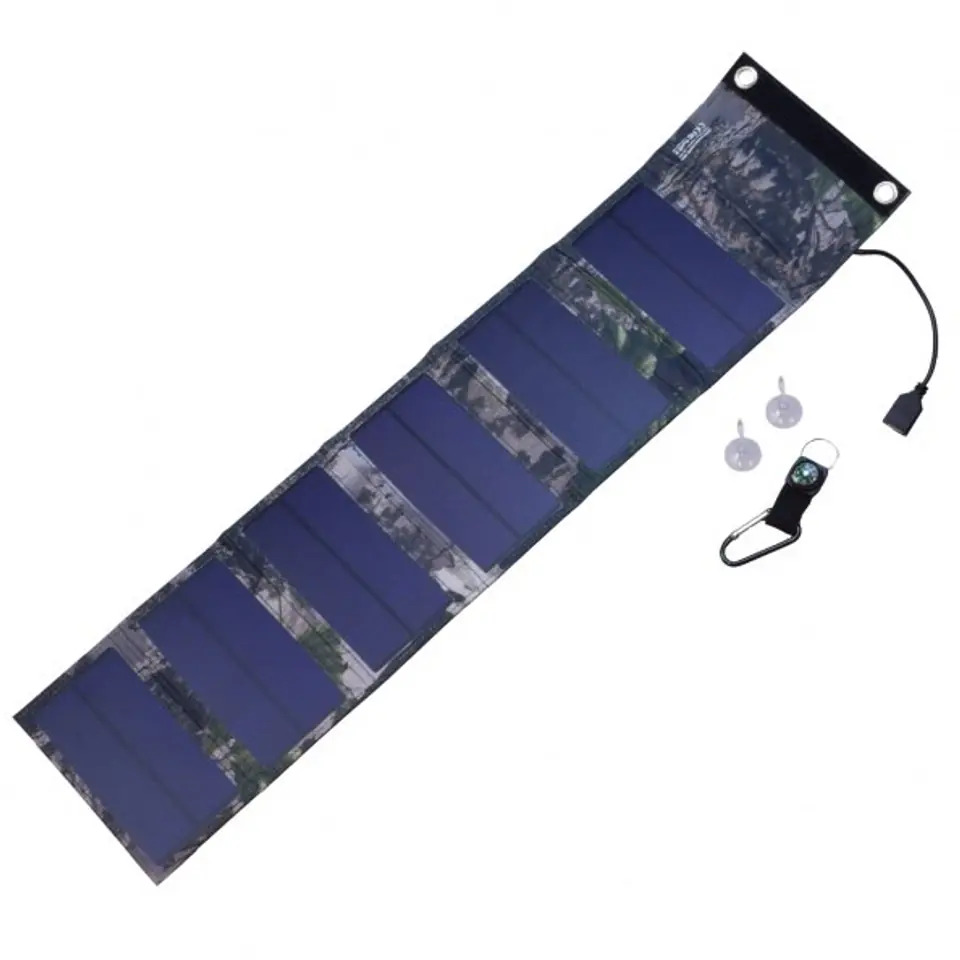 ⁨POWERNEED PANEL SOLARNY 9W, WYJŚCIE: USB 5V, 1.8A ES-6⁩ w sklepie Wasserman.eu