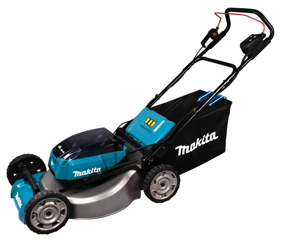 ⁨Makita DLM530Z lawn mower Walk behind lawn mower Battery Black, Blue⁩ at Wasserman.eu