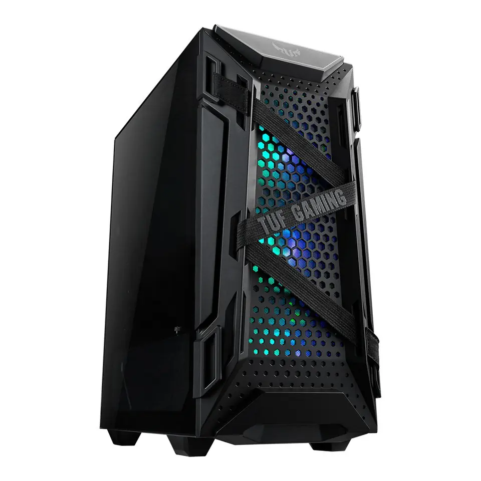 ASUS TUF Gaming GT301 Midi Tower Black at Wasserman.eu