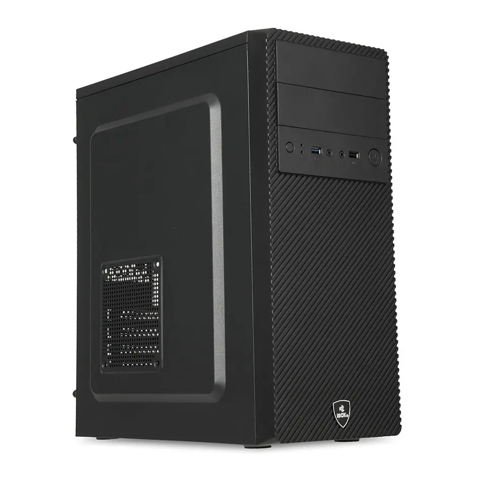 ⁨iBOX Apus 88 Midi Tower ATX Black⁩ at Wasserman.eu