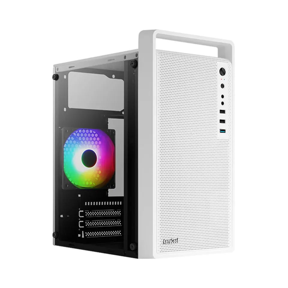 ⁨Housing Aerocool PGS CS-109-G-WT-v1 FRGB White⁩ at Wasserman.eu