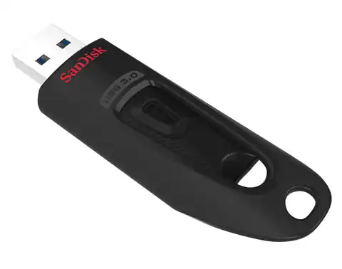 ⁨Pendrive SanDisk CRUZER SDCZ48-128G-U46 (128GB; USB 3.0; kolor czarny)⁩ w sklepie Wasserman.eu