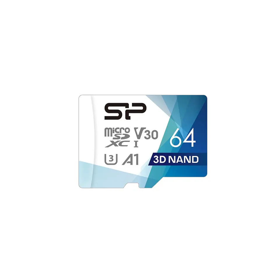 ⁨Silicon Power Superior Pro 64 GB MicroSDXC UHS-III Class 10⁩ at Wasserman.eu