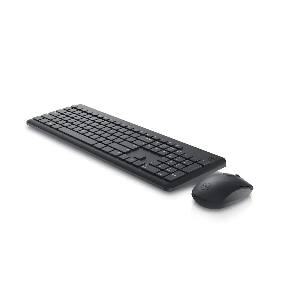 ⁨DELL KM3322W keyboard Mouse included Office RF Wireless Ukrainian Black⁩ at Wasserman.eu