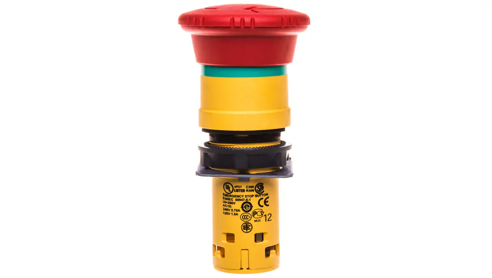 ⁨Safety button 22mm 1R IP54 by rotation XB7NS8442⁩ at Wasserman.eu