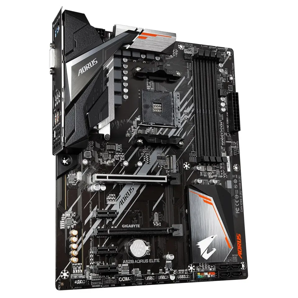 ⁨Gigabyte A520 AORUS ELITE motherboard Socket AM4 ATX AMD A520⁩ at Wasserman.eu