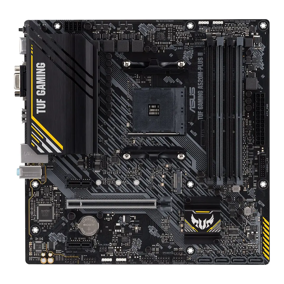 ⁨ASUS TUF GAMING A520M-PLUS II AMD A520 Socket AM4 micro ATX⁩ at Wasserman.eu