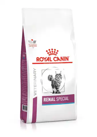 ⁨ROYAL CANIN Renal Special Trockenfutter für Katzen Schweinefleisch 400 g⁩ im Wasserman.eu