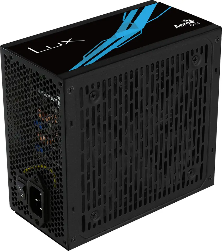 ⁨Aerocool LUX850 PC Power Supply 850W 80 Plus Bronze 230V 88% Efficiency Black⁩ at Wasserman.eu