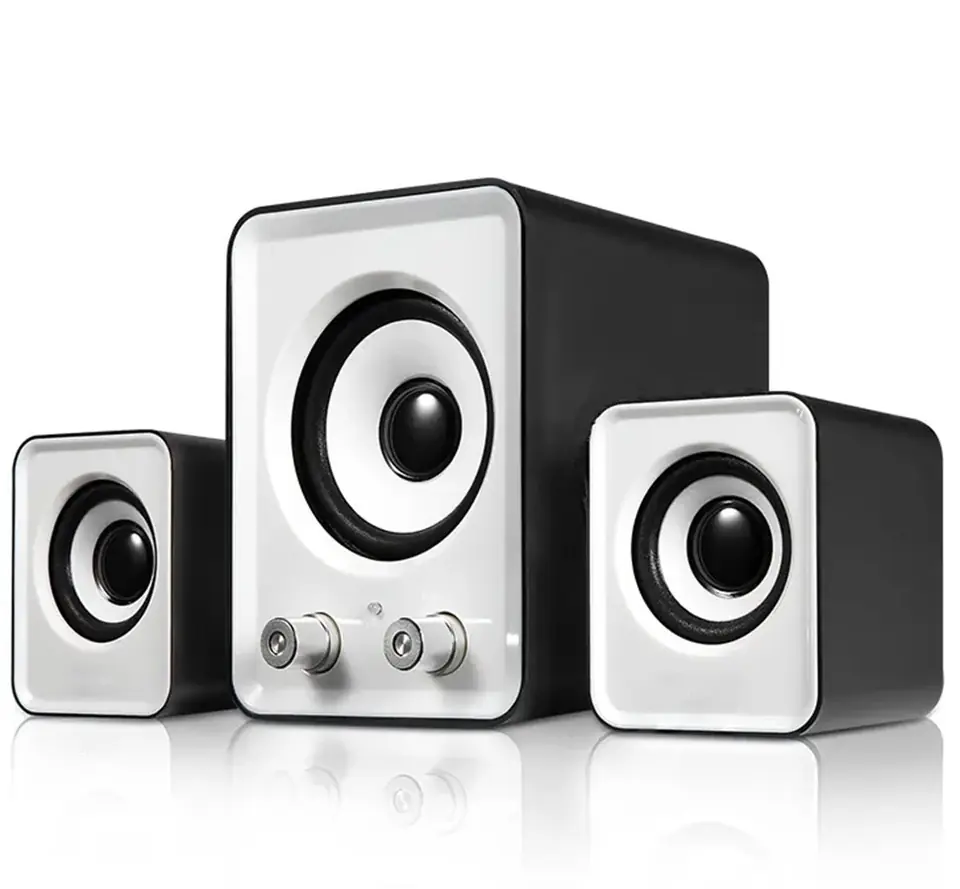 ⁨ZS35B 2.1 Speakers powered from usb white⁩ at Wasserman.eu