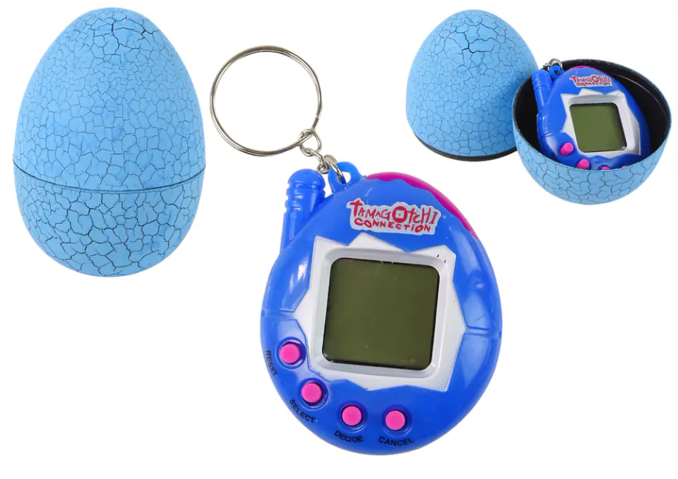 ⁨Tamagotchi w Jajku Gra Elektroniczne Zwierzątko Niebieskie⁩ w sklepie Wasserman.eu