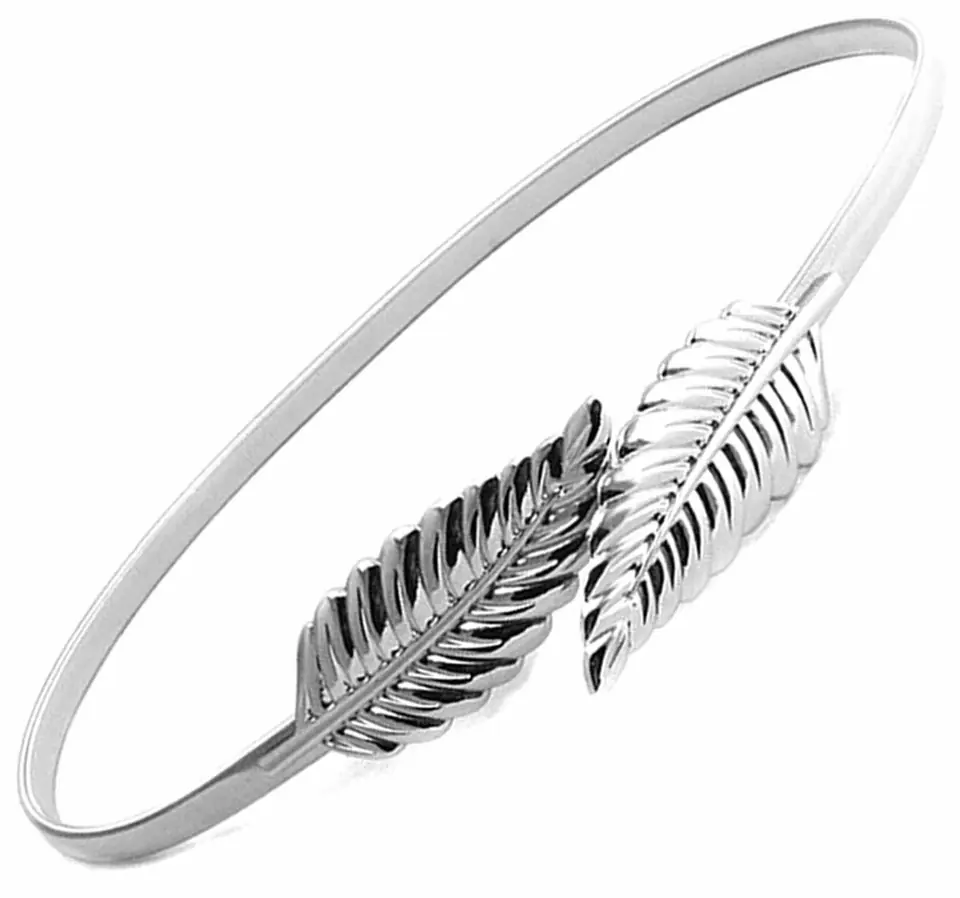BQ53H Pasek damski 68-100cm silver w sklepie Wasserman.eu