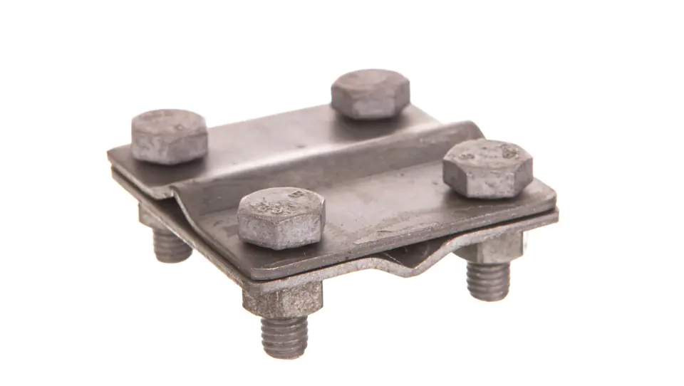 ⁨Cross connector 4-hole hot-dip galvanizing 1.1 OG /90100102/⁩ at Wasserman.eu