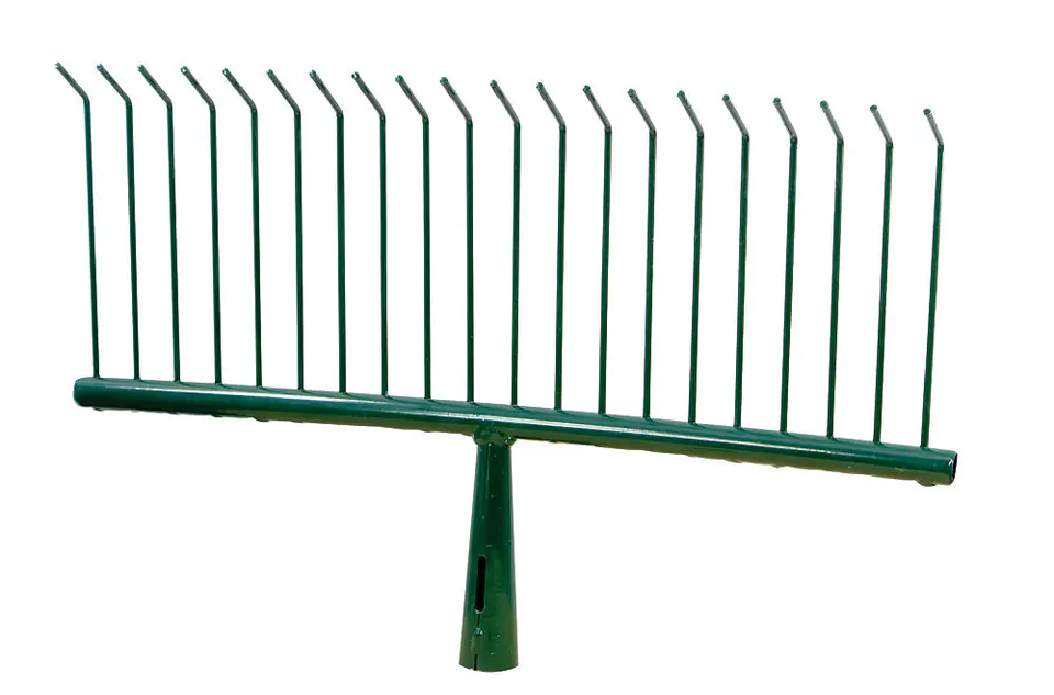 12382 Drahtrechen 40cm, Höhe 17cm, 20-Zahn ungerahmt im Wasserman.eu