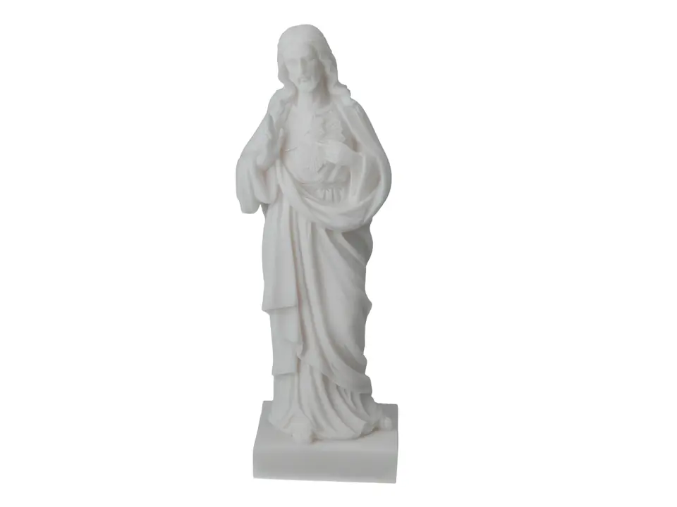 Jezus z sercem - alabaster grecki w sklepie Wasserman.eu