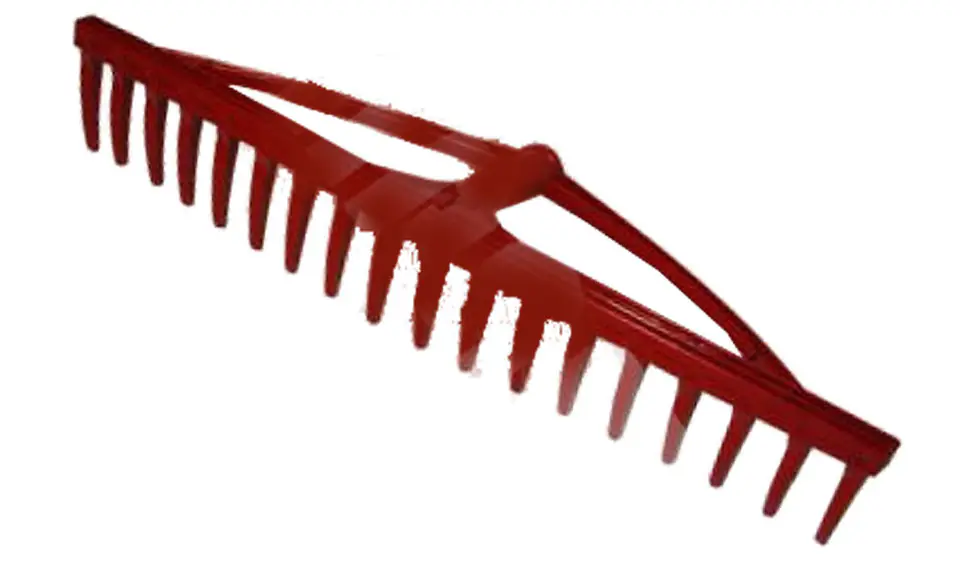 12251 Plastic hay rake 18-teeth unbound 60cm at Wasserman.eu