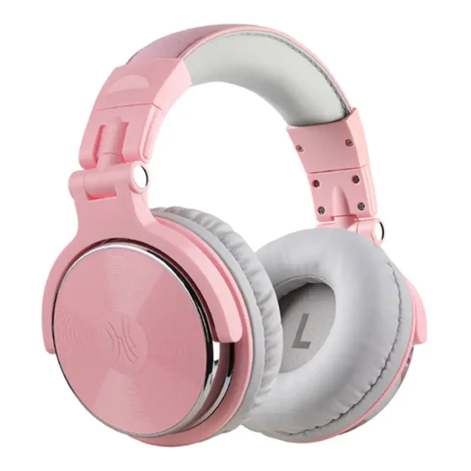 ⁨Słuchawki  przewodowe Oneodio Pro10 (różowe)⁩ w sklepie Wasserman.eu