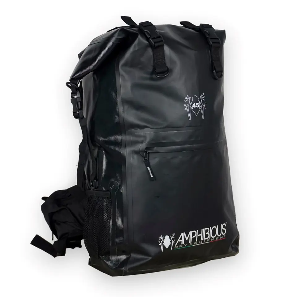 ⁨AMPHIBIOUS WATERPROOF BACKPACK OVERLAND 45L BLACK P/N: ZSF-1045.01⁩ at Wasserman.eu