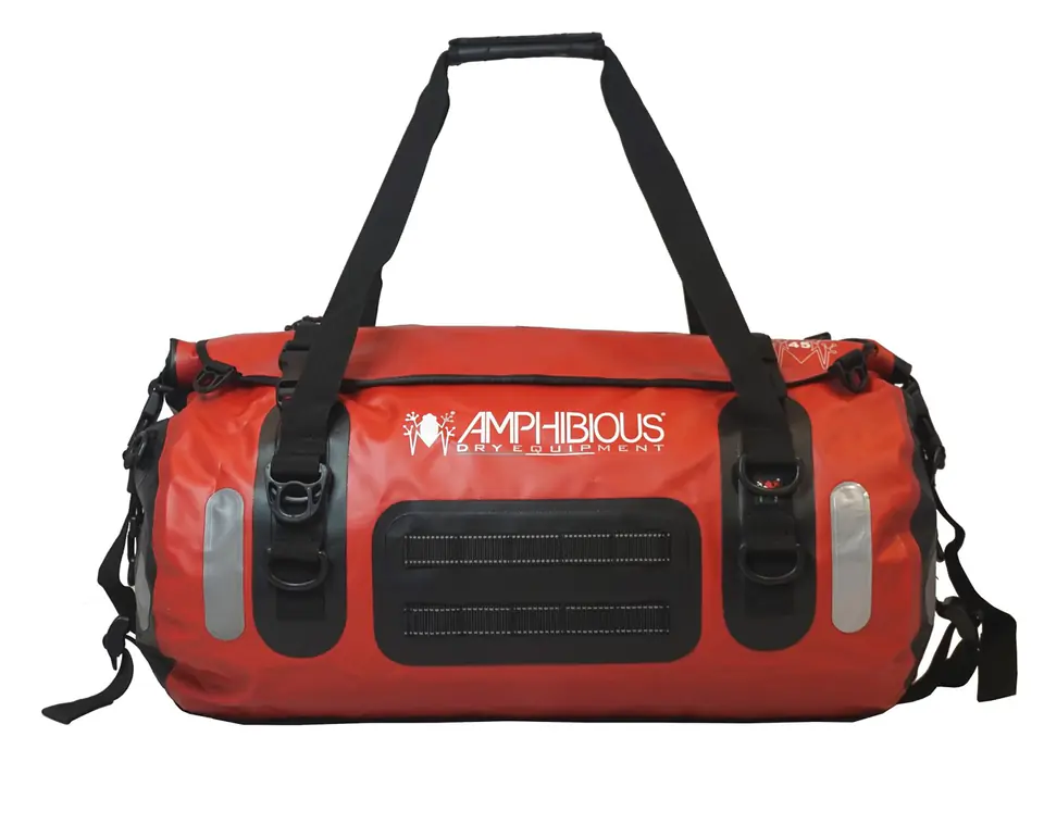 ⁨AMPHIBIOUS WATERPROOF BAG VOYAGER II 45L RED P/N: BS-2245.03⁩ at Wasserman.eu