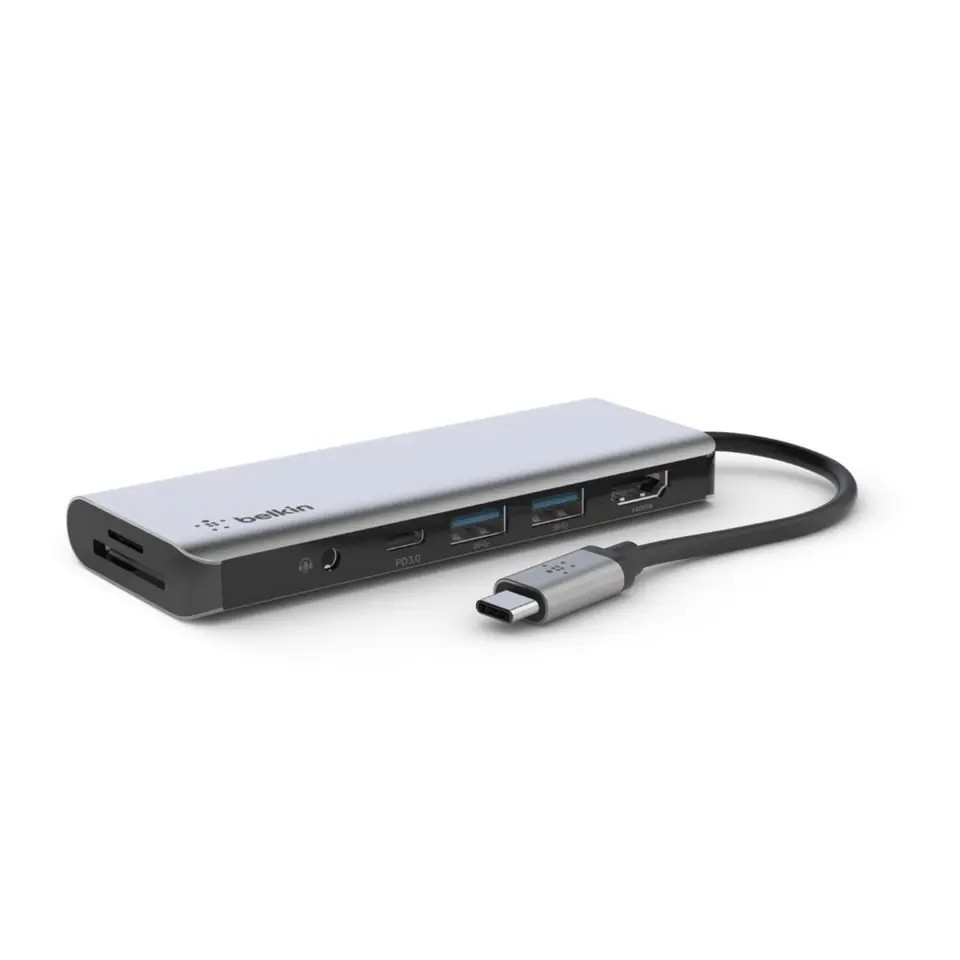 ⁨BELKIN HUB USB-C 7IN1 MULTIPORT ADAPTER⁩ w sklepie Wasserman.eu