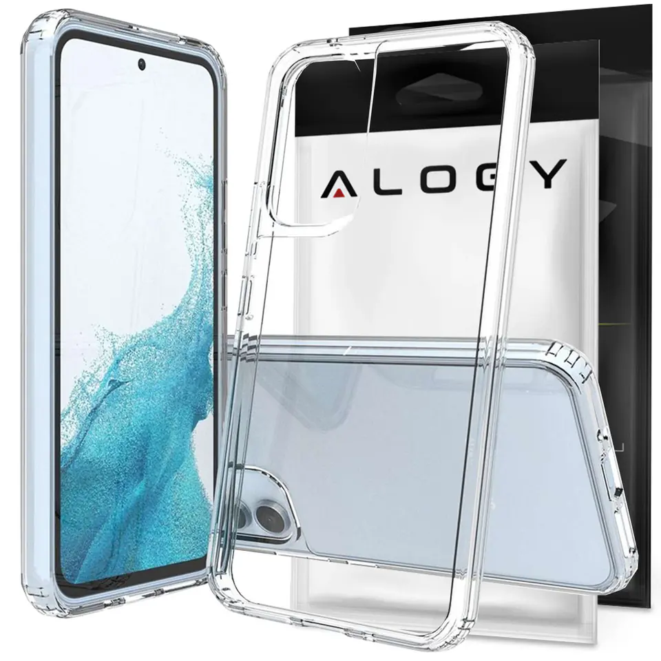 ⁨Etui ochronne obudowa Alogy Hybrid Clear Case Super do Samsung Galaxy A54 5G Przezroczyste⁩ w sklepie Wasserman.eu