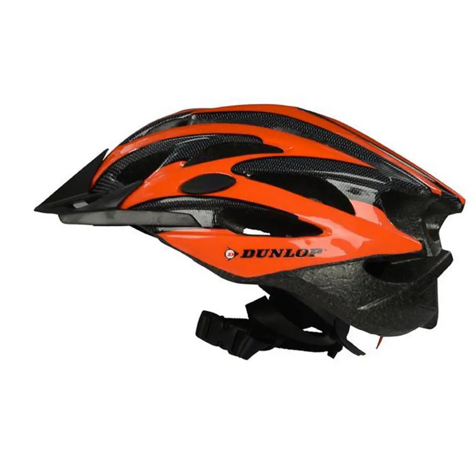 Dunlop - Kask rowerowy MTB r. L (Pomarańczowo-czarny) w sklepie Wasserman.eu