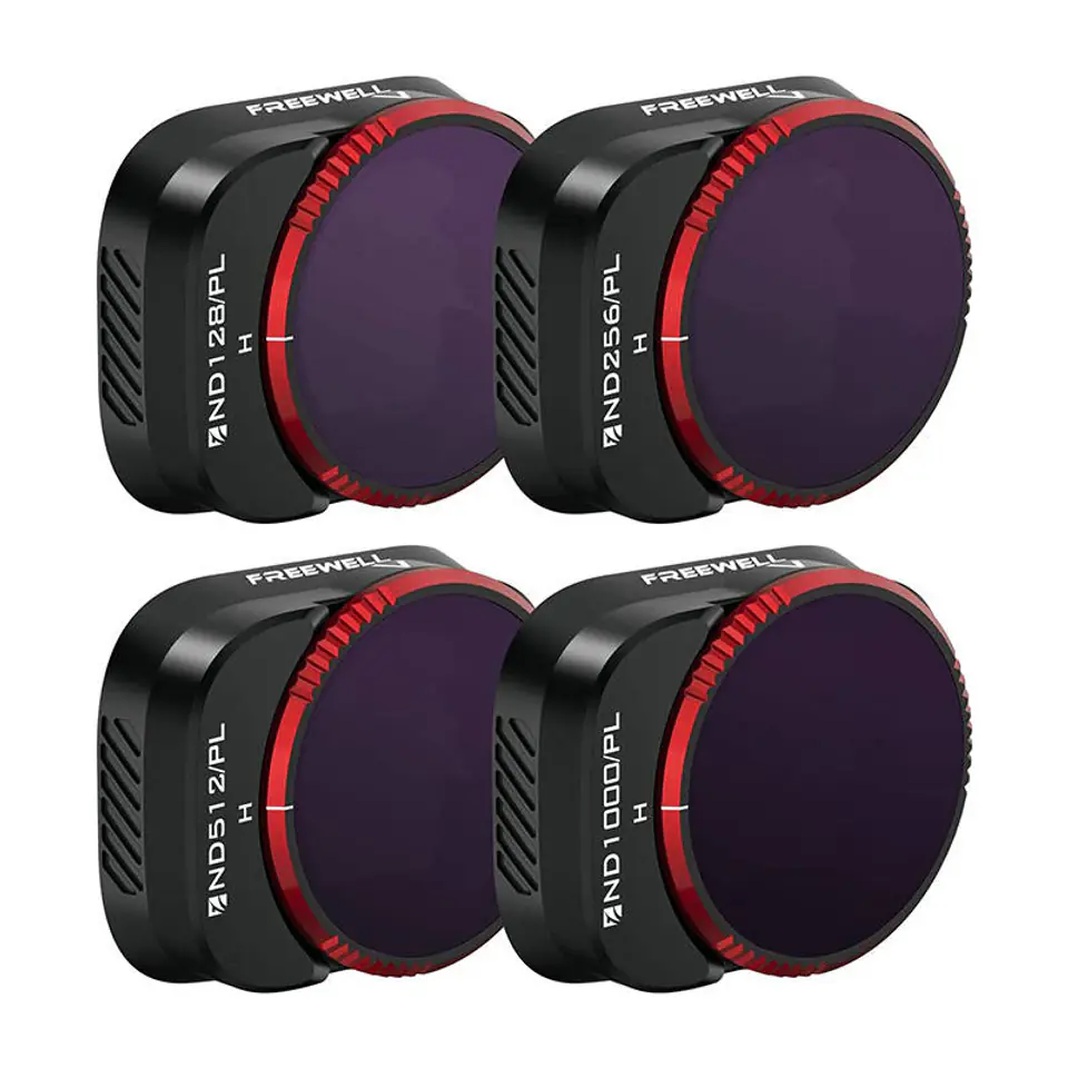 Zestaw 4 filtrów ND 128/256/512/1000 Freewell do DJI Mini 3 Pro / Mini 3 w sklepie Wasserman.eu
