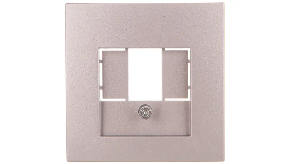 Berker B.1/B.3/B.7 Glas Zentralelement für TAE-Buchse und Lautsprecher Aluminium 10331404 im Wasserman.eu