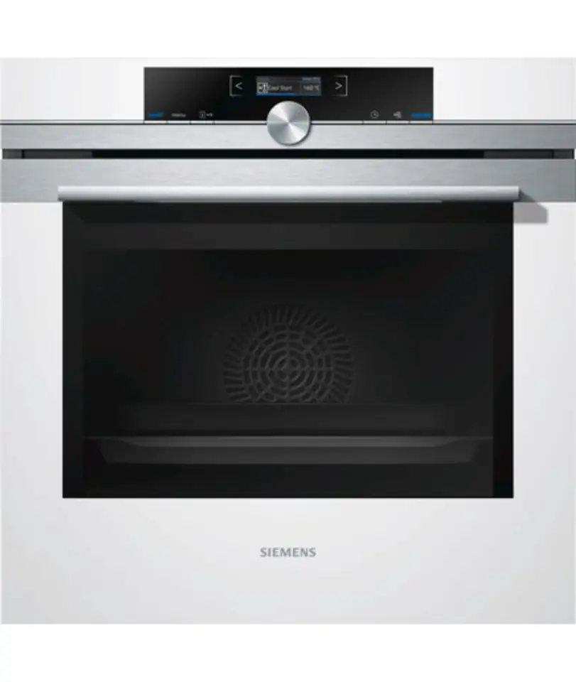 ⁨Siemens HB634GBW1 oven 71 L A+ Stainless steel, White⁩ at Wasserman.eu